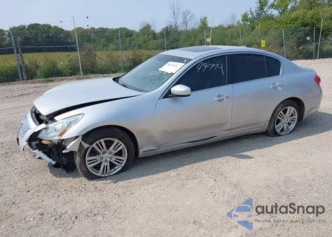 2013 Infiniti G37X из США, поврежденный, VIN JN1CV6AR2DM770149